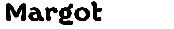 Margot font preview